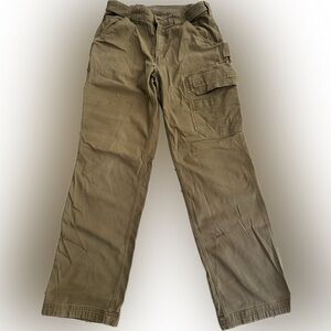 Duluth Trading Co Men's Khaki Cargo Pants